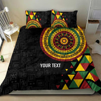 Personalized Adinkra Akan Culture Bedding Set Afrikan Colors