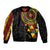 Personalized Adinkra Akan Culture Bomber Jacket Afrikan Colors