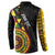 Personalized Adinkra Akan Culture Button Sweatshirt Afrikan Colors