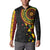 Personalized Adinkra Akan Culture Button Sweatshirt Afrikan Colors