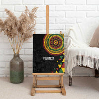 Personalized Adinkra Akan Culture Canvas Wall Art Afrikan Colors