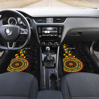 Personalized Adinkra Akan Culture Car Mats Afrikan Colors