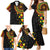 Personalized Adinkra Akan Culture Family Matching Mermaid Dress and Hawaiian Shirt Afrikan Colors