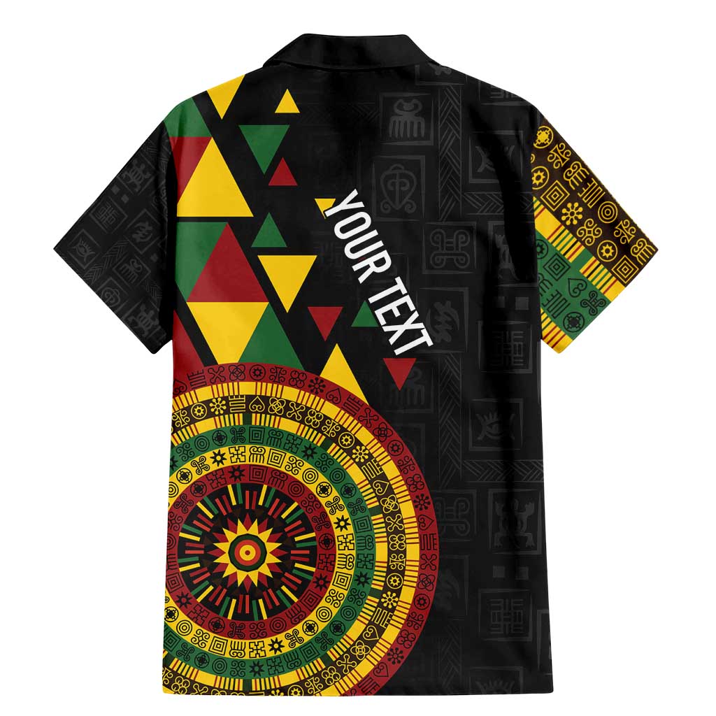 Personalized Adinkra Akan Culture Family Matching Mermaid Dress and Hawaiian Shirt Afrikan Colors