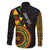 Personalized Adinkra Akan Culture Family Matching Off Shoulder Maxi Dress and Hawaiian Shirt Afrikan Colors