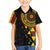Personalized Adinkra Akan Culture Family Matching Off Shoulder Maxi Dress and Hawaiian Shirt Afrikan Colors