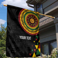 Personalized Adinkra Akan Culture Garden Flag Afrikan Colors