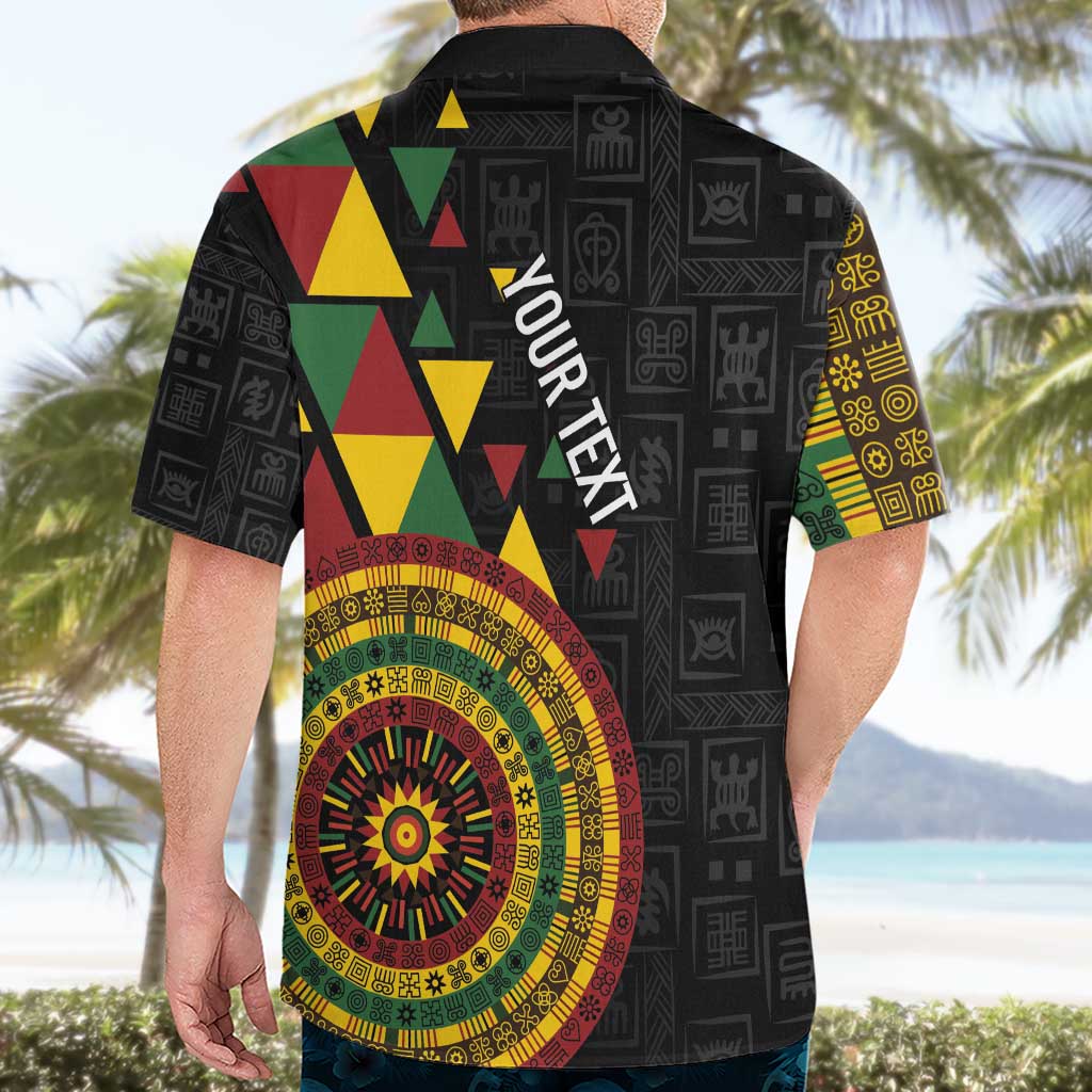 Personalized Adinkra Akan Culture Hawaiian Shirt Afrikan Colors