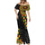 Personalized Adinkra Akan Culture Mermaid Dress Afrikan Colors