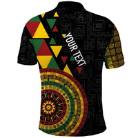 Personalized Adinkra Akan Culture Polo Shirt Afrikan Colors