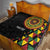 Personalized Adinkra Akan Culture Quilt Afrikan Colors