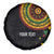 Personalized Adinkra Akan Culture Spare Tire Cover Afrikan Colors