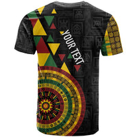 Personalized Adinkra Akan Culture T Shirt Afrikan Colors