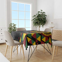 Personalized Adinkra Akan Culture Tablecloth Afrikan Colors