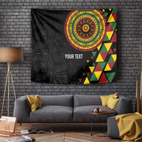 Personalized Adinkra Akan Culture Tapestry Afrikan Colors