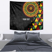Personalized Adinkra Akan Culture Tapestry Afrikan Colors