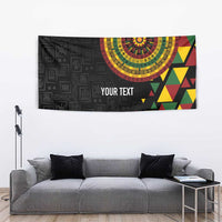 Personalized Adinkra Akan Culture Tapestry Afrikan Colors