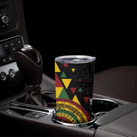 Personalized Adinkra Akan Culture Tumbler Cup Afrikan Colors