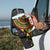 Personalized Adinkra Akan Culture Tumbler With Handle Afrikan Colors