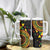 Personalized Adinkra Akan Culture Tumbler With Handle Afrikan Colors