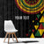 Personalized Adinkra Akan Culture Window Curtain Afrikan Colors