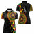 Personalized Adinkra Akan Culture Women Polo Shirt Afrikan Colors