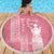 Personalized Adinkra Akan Culture Beach Blanket Women's Day Duafe Symbol