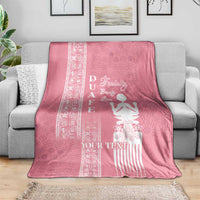 Personalized Adinkra Akan Culture Blanket Women's Day Duafe Symbol