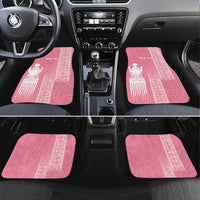 Personalized Adinkra Akan Culture Car Mats Women's Day Duafe Symbol
