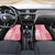 Personalized Adinkra Akan Culture Car Mats Women's Day Duafe Symbol