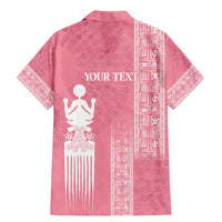 Personalized Adinkra Akan Culture Family Matching Mermaid Dress and Hawaiian Shirt Women's Day Duafe Symbol