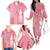 Personalized Adinkra Akan Culture Family Matching Off The Shoulder Long Sleeve Dress and Hawaiian Shirt Women's Day Duafe Symbol