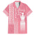 Personalized Adinkra Akan Culture Family Matching Off The Shoulder Long Sleeve Dress and Hawaiian Shirt Women's Day Duafe Symbol