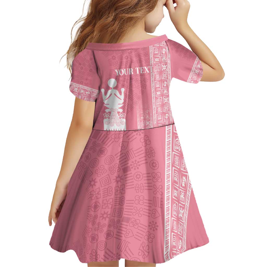 Personalized Adinkra Akan Culture Family Matching Off Shoulder Short Dress and Hawaiian Shirt Women's Day Duafe Symbol