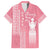 Personalized Adinkra Akan Culture Family Matching Off Shoulder Short Dress and Hawaiian Shirt Women's Day Duafe Symbol