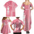 Personalized Adinkra Akan Culture Family Matching Summer Maxi Dress and Hawaiian Shirt Women's Day Duafe Symbol