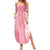 Personalized Adinkra Akan Culture Family Matching Summer Maxi Dress and Hawaiian Shirt Women's Day Duafe Symbol