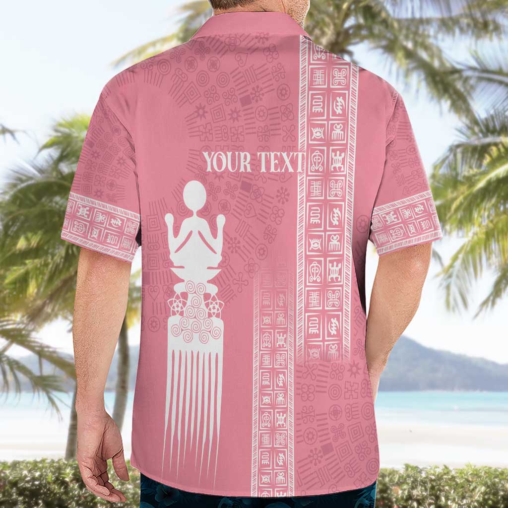 Personalized Adinkra Akan Culture Hawaiian Shirt Women's Day Duafe Symbol