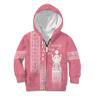 Personalized Adinkra Akan Culture Kid Hoodie Women's Day Duafe Symbol