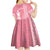 Personalized Adinkra Akan Culture Kid Short Sleeve Dress Women's Day Duafe Symbol