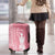 Personalized Adinkra Akan Culture Luggage Cover Women's Day Duafe Symbol