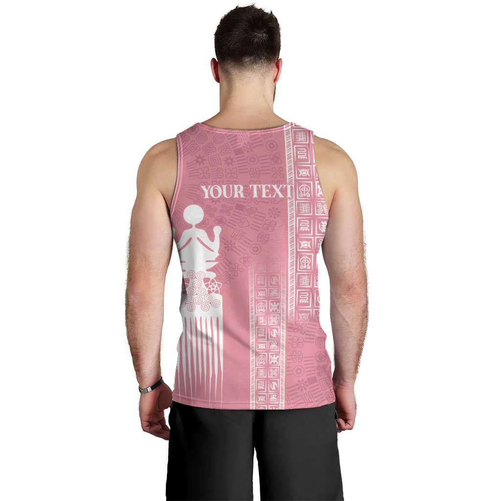 Personalized Adinkra Akan Culture Men Tank Top Women's Day Duafe Symbol