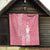 Personalized Adinkra Akan Culture Quilt Women's Day Duafe Symbol