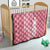 Personalized Adinkra Akan Culture Quilt Women's Day Duafe Symbol