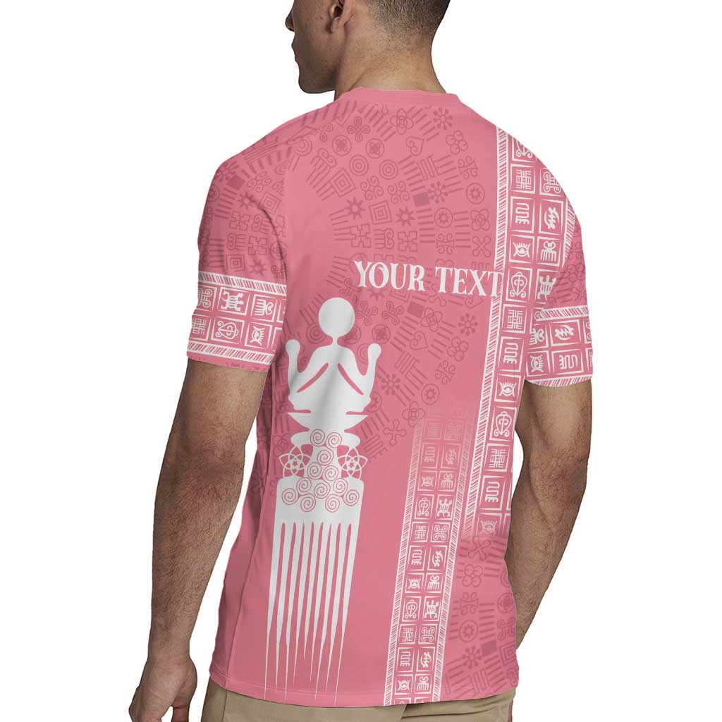 Personalized Adinkra Akan Culture Rugby Jersey Women's Day Duafe Symbol