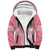 Personalized Adinkra Akan Culture Sherpa Hoodie Women's Day Duafe Symbol