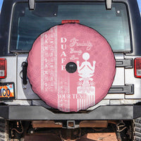 Personalized Adinkra Akan Culture Spare Tire Cover Women's Day Duafe Symbol