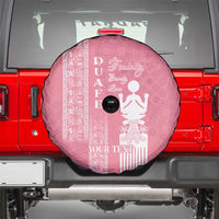 Personalized Adinkra Akan Culture Spare Tire Cover Women's Day Duafe Symbol