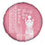 Personalized Adinkra Akan Culture Spare Tire Cover Women's Day Duafe Symbol