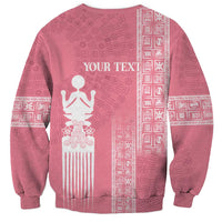 Personalized Adinkra Akan Culture Sweatshirt Women's Day Duafe Symbol